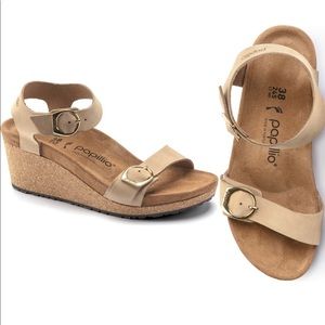 Birkenstock Papillo brand wedge sandals